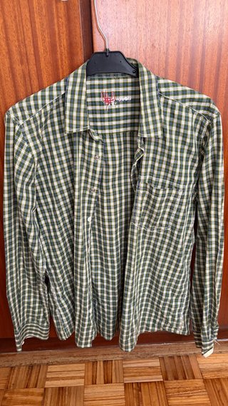 Camisa Adolfo Dominguez Talla M Cuadros