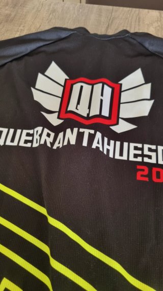 Maillot Ciclismo Bio Racer Negro y Amarillo