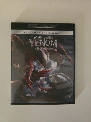 3 Películas Venom Marvel Blu-ray Español