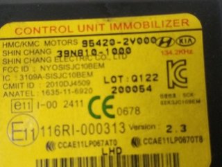 Centralita kia 954202v000 ceed concept 456337