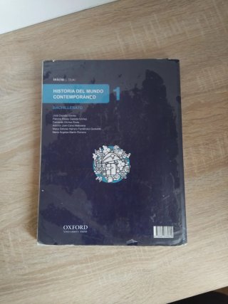 Historia del mundo contemporáneo, 1 Bachillerato