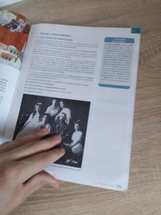 Historia del mundo contemporáneo, 1 Bachillerato