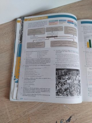 Historia del mundo contemporáneo, 1 Bachillerato
