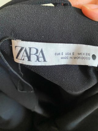 Vestido fiesta Zara Talla S