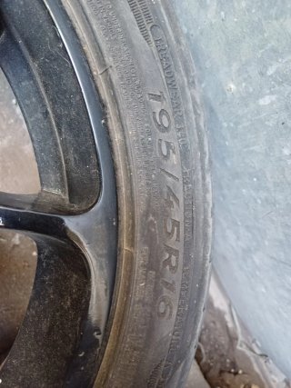 Llantas negras 4 unidades de fiat 500