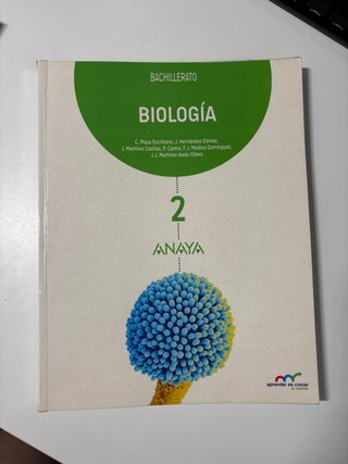 Biología, Bachillerato 2