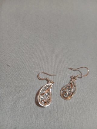 Pendientes Plata 925 Diseño Elegante Mujer