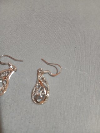 Pendientes Plata 925 Diseño Elegante Mujer
