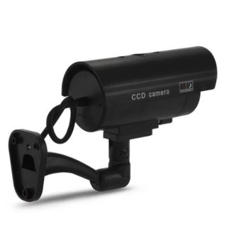 Cámara de seguridad falsa CCD que funciona a pilas