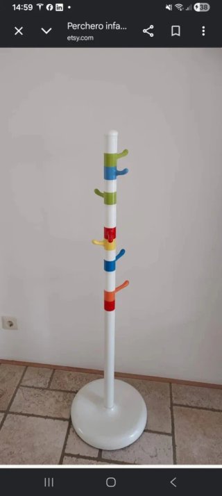 Perchero Infantil Ikea Multicolor