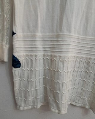 Vestido blanco verano hecho a mano