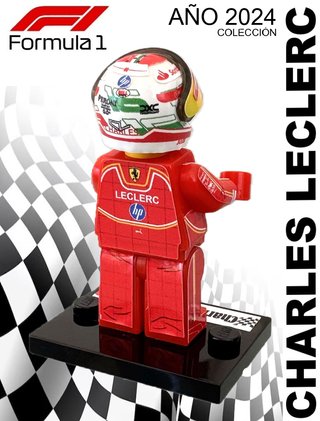 Lego Charles Leclerc 24' F1 Colección 2024