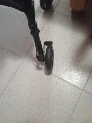 Andador para mayores con asiento