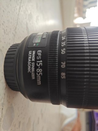 Canon EFS 15-85mm IS USM Objetivo