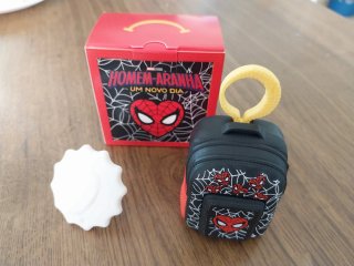 Mochila Spiderman McDonald's Negra
