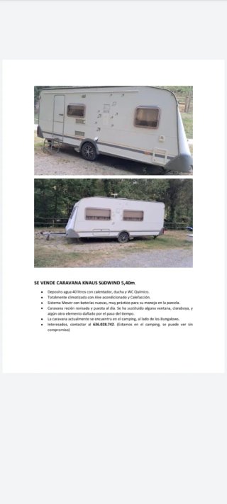 Caravana Knaus Sudwind 500