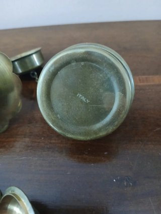Set 2 porta incenso  e 1 bruciatore ad alcol vinta