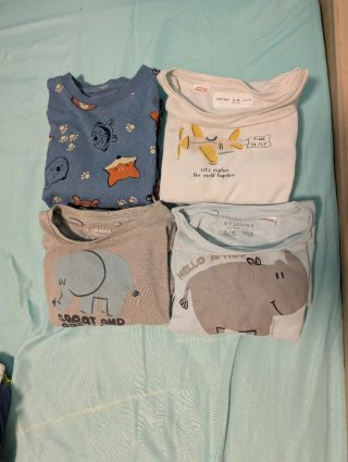 Lote Camisetas Niño Manga Corta
