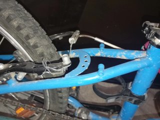 Bicicleta BTWIN azul para niños