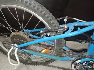 Bicicleta BTWIN azul para niños