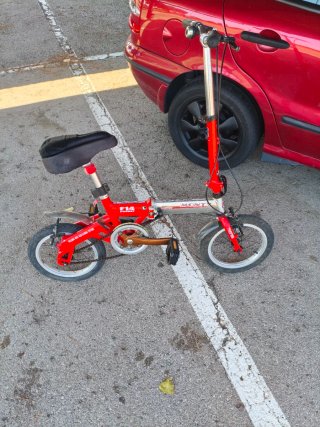 Bicicleta Monty F14 plegable