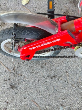 Bicicleta Monty F14 plegable