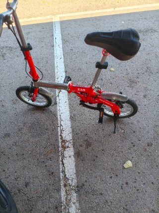 Bicicleta Monty F14 plegable