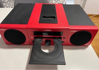 Microcadena Yamaha CRX-040 CD/USB Roja