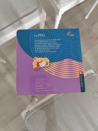 Libro edelvives “lavo mis manos”
