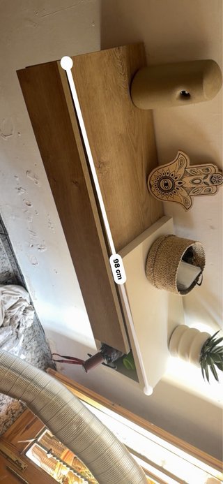 Mueble de entrada madera moderno