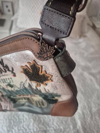 Bolso Anekke estampado bosque y