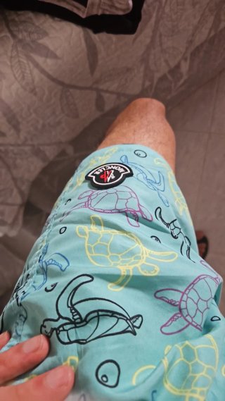 Bañador Moncler Teal Tortugas