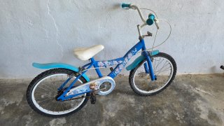 Bicicleta Niña Frozen Azul
