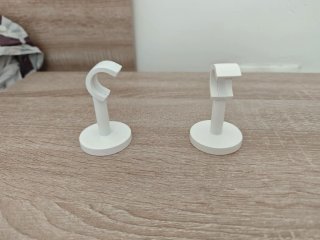 Enganches para cortinas blancos