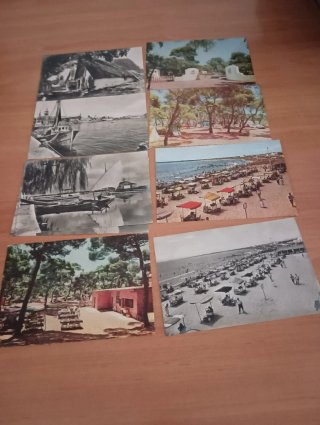 Lote 4 Postales Antiguas Valencia 1961 y 1960