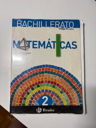 Matemáticas, Bachillerato 2