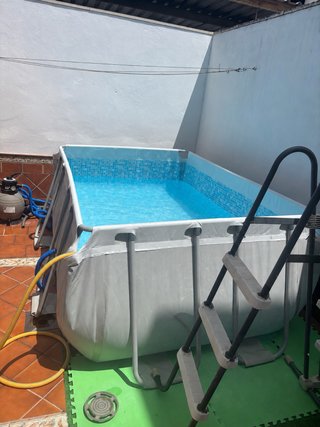 Piscina desmontable 3x2 con depuradora