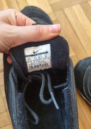Zapatillas Nike Talla 38.5 Negras