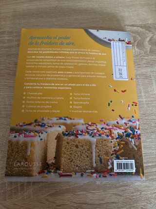 Repostería fácil con freidora de aire