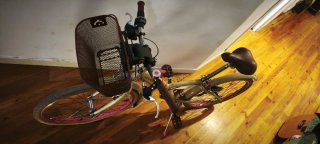 Bicicleta B'Twin Poply 500 24" con cesta