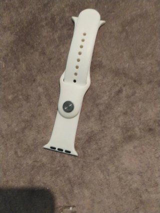 Reloj Inteligente Plata y Blanco