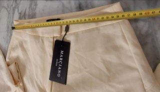 Pantalones Guess Marciano Amarillo Polvo Talla 38