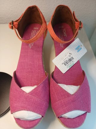 Sandalias TOMS bicolor Talla 39.5