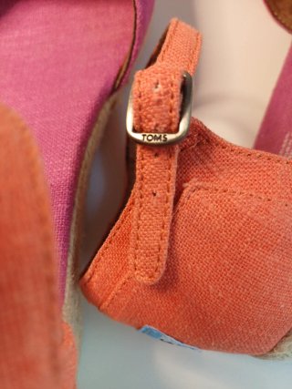 Sandalias TOMS bicolor Talla 39.5
