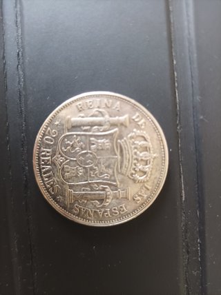 Lote monedas plata 1 duro español