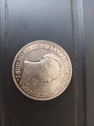Lote monedas plata 1 duro español