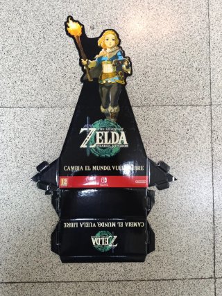 Póster Zelda Tears of Kingdom Nintendo Switch