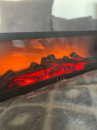 Difusor chimenea efecto fuego + 3 aromas
