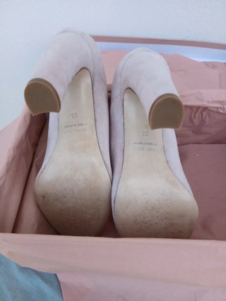 Miu Miu Décolleté Rosa Scamosciate