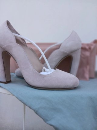 Miu Miu Décolleté Rosa Scamosciate